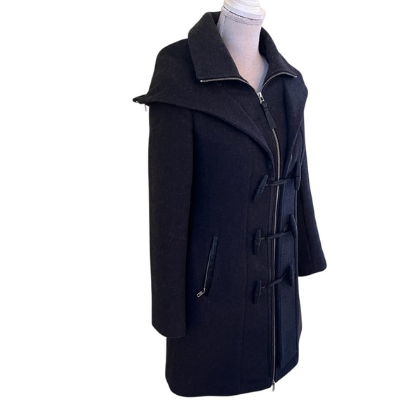 Mackage Gray Wool/Cashmere Zipper Toggle "Steffy" Jacket S - Picture 5 of 15